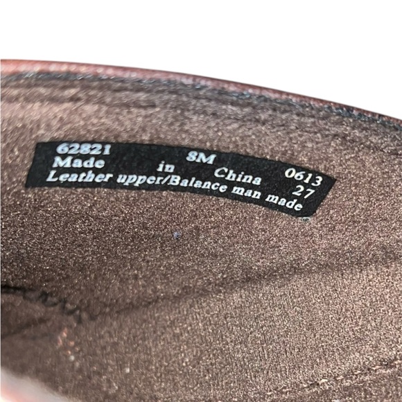 Clarks Women's Rich Brown Leather Mules - Picture 7 of 7